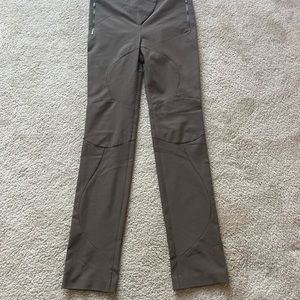 Stella McCartney Women's  44 Hunter Green Zipper Button Front Flap Pants Italy